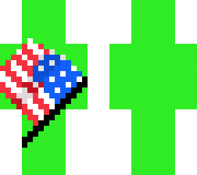 the america flag!!