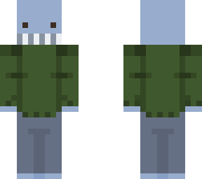 whale in a sweater