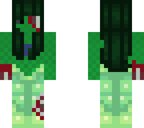 zombie mermaid (my first skin request!!)