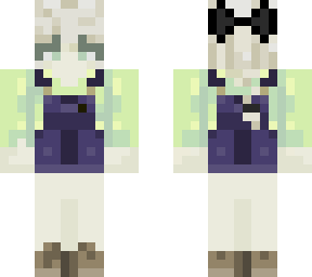 *-, green overalls ,-*