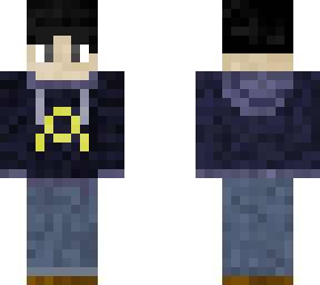'a' hoodie guy
