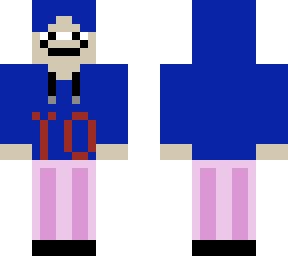 axolotl shirt and blue hoodie