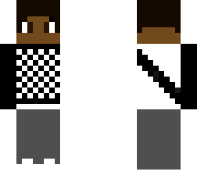 black and white checkered shirt boy