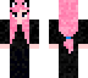 black cat girl