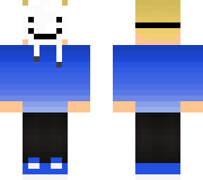 blue top with mask boy!!!