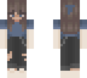 blue w ripped jeans