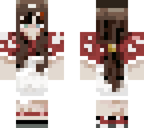 cute little mushroom dress with the incredibly iconic skin by llonane