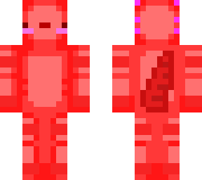 cute red axolotl (classic)