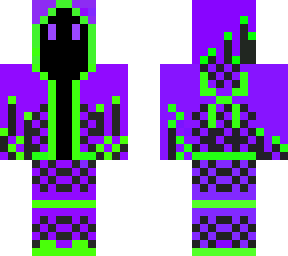 drippin green and purple