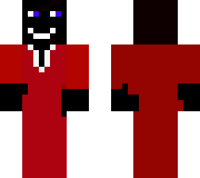 endermen with red suit