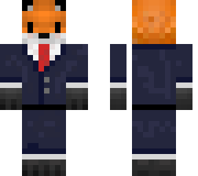 fox in suit