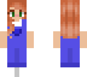 ginger hair overalls