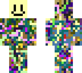 glitched man