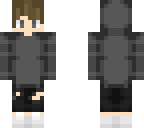 grey hoodie boy