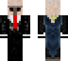 iron golem in suit