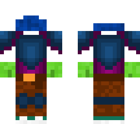 masked amor pant skin