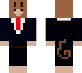 monke in suit