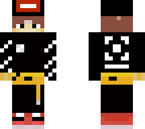 my friend asked me to make a drip skin (edit)