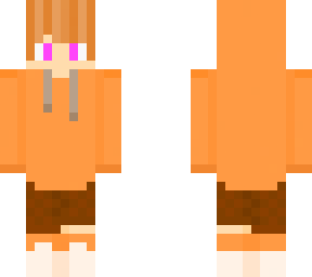 orange hoodie boy