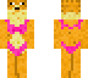 pufferfish in a bikini