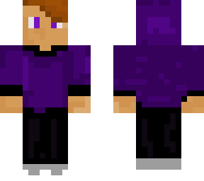 purple hoodie