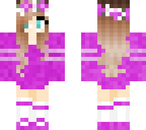 purple lady