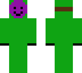 purple mask man