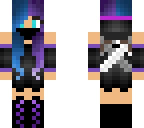 purple ninja girl its werd i know