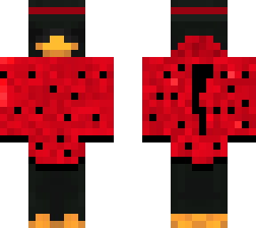 red and black frost wizard penguin