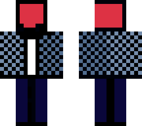 red checkerd patter dude