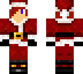 red haired santa