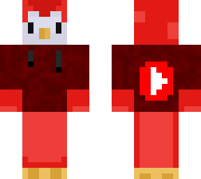 red penguin gamer (hoodie)