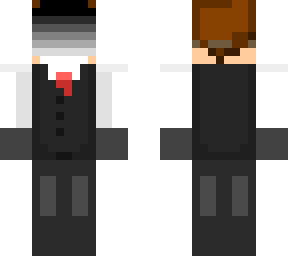 shadow mask boy in a suit