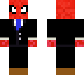 spiderman in a suit