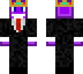 suit purple boi