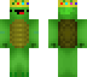 turtle with a crown