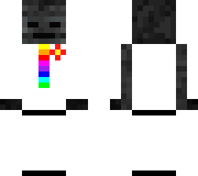wither skeleton in white suit
