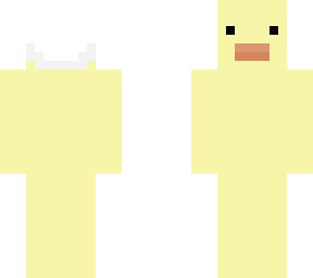 yellow duck with white beanie