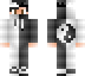 ying yang edited hoodie boy
