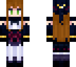yugioh ghostrick witch girl (brown hair)