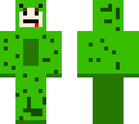 {(cute frog suit)}