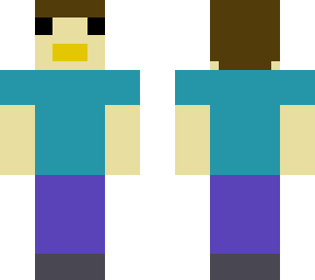 8-bit steve duck