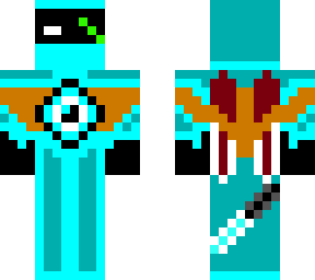 a blue ninja