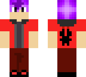 aaron purple hair