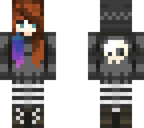 addixt skull hoodie