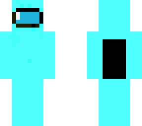 among us cyan