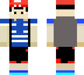 ash alola skin fanmade