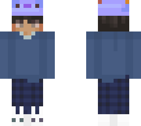 axolotl blue hat