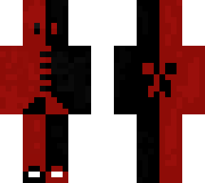 black and red