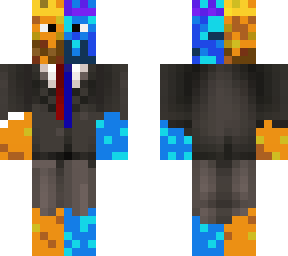 blaze half normal half frozen